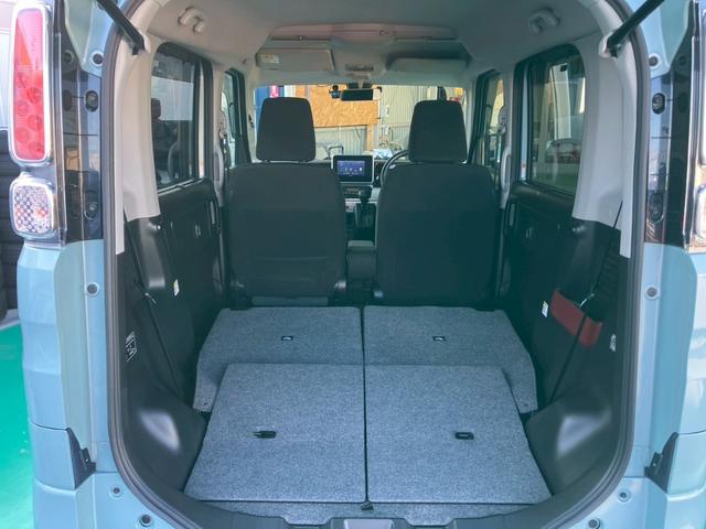 スペーシア ハイブリッドＸ　ナビ　ＴＶ　ＢＴオーディオ　両側電動スライド　ＥＴＣ　スズキセーフティーサポート　スマートキー　プッシュスタート　ロールサンシェード　ドライブレコーダー　シートヒーター　オートエアコン　コーナーセンサ（20枚目）