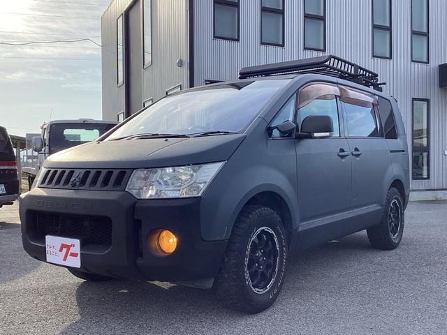 デリカD:5 G プレミアム ラプターライナーペイント クラッツェオシートカバー ルーフキャリア リアラダー ヒッチメンバー アルパインフリップダウンモニター パワーバックドア 両側パワースライドドア MTタイヤ 16インチアルミ(37枚目)