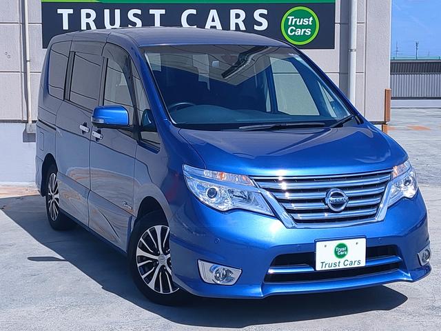 セレナ ハイウェイスター　Ｖセレクション＋セーフティ　ＳＨＶ　禁煙車／フリップダウン／アラウンドビュー／両側Ｐスラ／エマブレ／クルコン／８インチナビ／フルセグ／ＤＶＤ／Ｂｌｕｅｔｏｏｔｈ／ビルトインＥＴＣ／ＬＥＤヘッドライト／１６インチアルミ（10枚目）