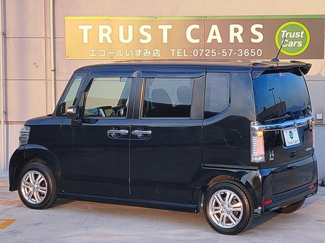 N-BOXカスタム G・Lパッケージ 両側パワースライド/フリップダウン/バックカメラ/ナビ/地デジ/DVD/キセノン/プッシュスタート/スマートキー/オートエアコン/オートライト/14インチアルミ/ISOFIX対応セカンドシート/(14枚目)