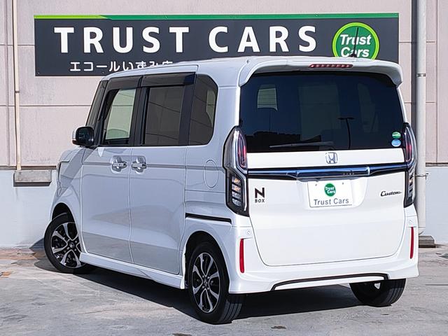 N-BOXカスタム G・Lホンダセンシング 衝突軽減/パワスラ/ナビ連動ドラレコ/ETC/ナビ/フルセグ/Bカメラ/Bluetooth/DVD再生/クルコン/フルLEDヘッド/LEDフォグ/オートハイビーム/14AW/スマートキー/(13枚目)