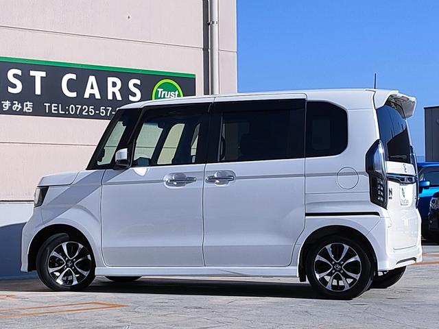 N-BOXカスタム G・Lホンダセンシング 衝突軽減/パワスラ/ナビ連動ドラレコ/ETC/ナビ/フルセグ/Bカメラ/Bluetooth/DVD再生/クルコン/フルLEDヘッド/LEDフォグ/オートハイビーム/14AW/スマートキー/(16枚目)