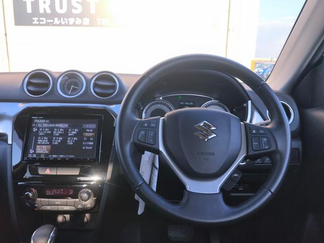 エスクード ハイブリッド ワンオーナー/禁煙車/4WD/衝突軽減/8型ナビ/ETC/バックカメラ/フルセグ/Bluetooth/DVD/シートヒーター/クルコン/LEDヘッド/純正17AW/スマートキー/プッシュスタート(19枚目)