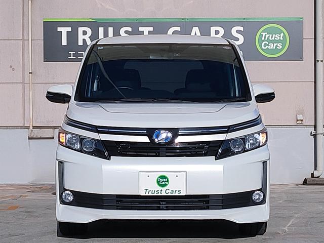 ヴォクシー ハイブリッドV 禁煙車/両側パワスラ/フリップダウン/クルコン/シートヒーター/ETC/ナビ/フルセグ/DVD再生/CD/LEDヘッド/スマートキー/プッシュスタート/15インチアルミ/(14枚目)