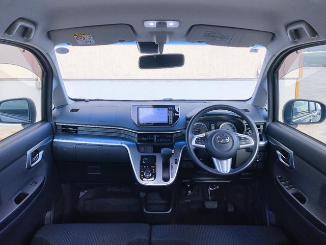 ムーヴ カスタム　Ｘ　ＳＡＩＩ　／禁煙車／スマアシ２／ナビ／バックカメラ／ＥＴＣ／フルセグ／Ｂｌｕｅｔｏｏｔｈ／ＤＶＤ再生／ＣＤ／ＬＥＤヘッドライト／ＬＥＤフォグ／プッシュスタート／スマートキー／オートエアコン／サイドエアバッグ／（4枚目）