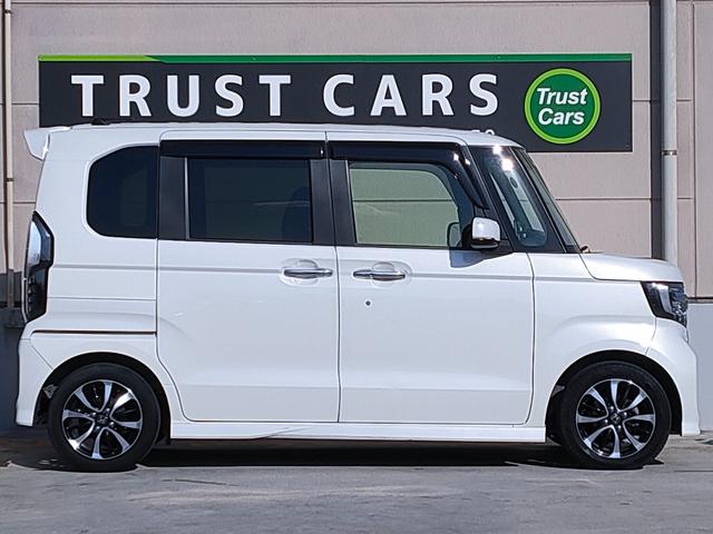 Ｎ－ＢＯＸカスタム Ｇ・Ｌホンダセンシング　禁煙車／衝突軽減／パワスラ／ナビ／バックカメラ／ＥＴＣ／クルコン／フルセグ／Ｂｌｕｅｔｏｏｔｈ／ＤＶＤ再生／ＣＤ／オートエアコン／プッシュスタート／ＬＥＤヘッドライト／１４インチアルミ／（18枚目）