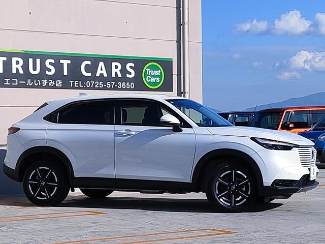 ヴェゼル e:HEV X 禁煙車/ホンダセンシング/OPカラー/クルコン/9インチナビ/Bluetooth/フルセグ/バックカメラ/ワイヤレス充電/LEDヘッドライト/ETC/プッシュスタート/スマートキー/16AW(18枚目)