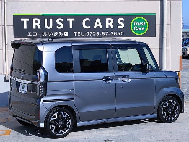 Ｎ－ＢＯＸカスタム Ｇ・Ｌターボホンダセンシング　禁煙／ホンダセンシング／両側パワスラ／ナビ／地デジ／Ｂｌｕｅｔｏｏｔｈ／ＥＴＣ／８スピーカー／クルコン／パドルシフト／スマートキー／プッシュスタート／フルＬＥＤヘッド／ハーフレザーシート／（13枚目）