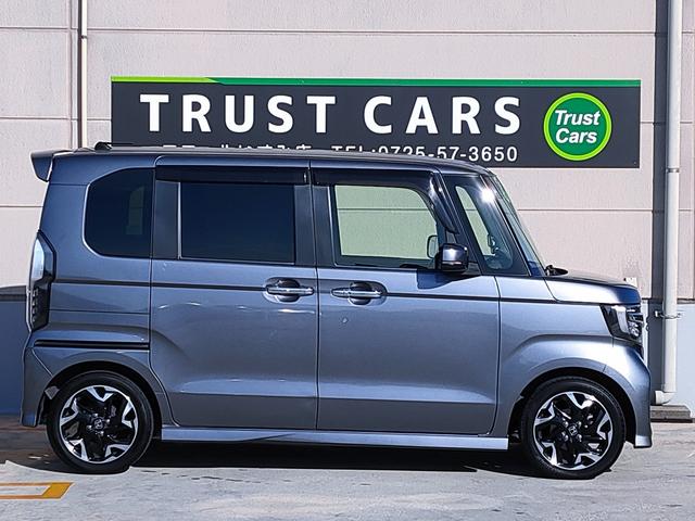 Ｎ－ＢＯＸカスタム Ｇ・Ｌターボホンダセンシング　禁煙／ホンダセンシング／両側パワスラ／ナビ／地デジ／Ｂｌｕｅｔｏｏｔｈ／ＥＴＣ／８スピーカー／クルコン／パドルシフト／スマートキー／プッシュスタート／フルＬＥＤヘッド／ハーフレザーシート／（19枚目）