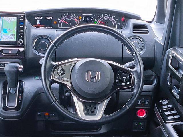 Ｎ－ＢＯＸカスタム Ｇ・Ｌターボホンダセンシング　禁煙／ホンダセンシング／両側パワスラ／ナビ／地デジ／Ｂｌｕｅｔｏｏｔｈ／ＥＴＣ／８スピーカー／クルコン／パドルシフト／スマートキー／プッシュスタート／フルＬＥＤヘッド／ハーフレザーシート／（23枚目）