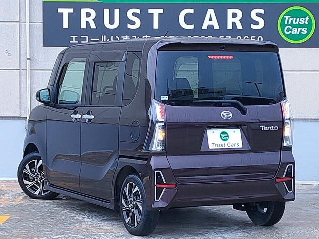 タント カスタムＸ　禁煙車／ＯＰカラー／ハーフレザー／スマートアシスト／両側パワスラ／スマートキー／シートヒーター／ナビ／地デジフルセグ／Ｂｌｕｅｔｏｏｔｈ／ＤＶＤ再生／ＣＤ／純正１４インチアルミホイール／（11枚目）