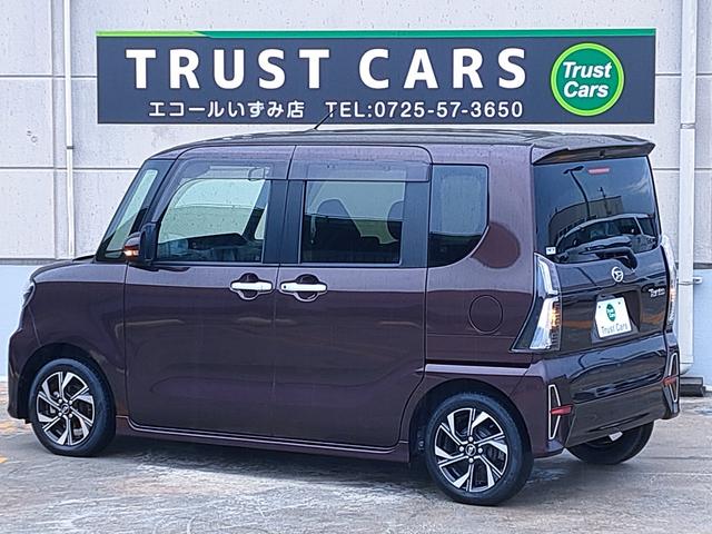 タント カスタムＸ　禁煙車／ＯＰカラー／ハーフレザー／スマートアシスト／両側パワスラ／スマートキー／シートヒーター／ナビ／地デジフルセグ／Ｂｌｕｅｔｏｏｔｈ／ＤＶＤ再生／ＣＤ／純正１４インチアルミホイール／（15枚目）