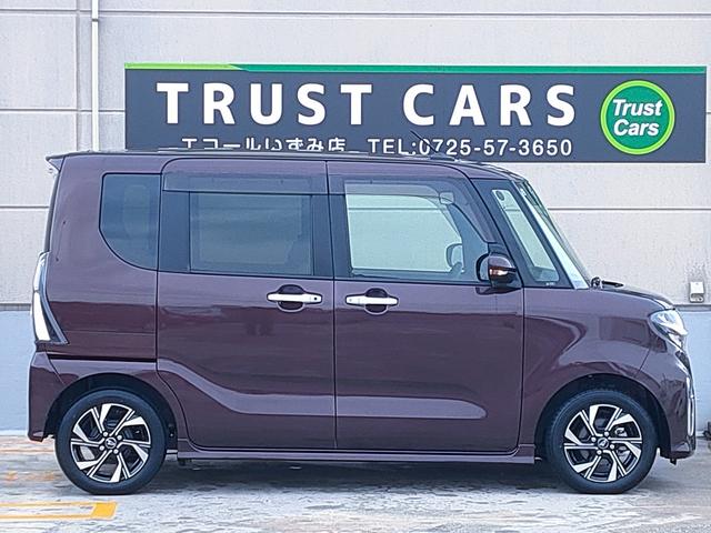 タント カスタムＸ　禁煙車／ＯＰカラー／ハーフレザー／スマートアシスト／両側パワスラ／スマートキー／シートヒーター／ナビ／地デジフルセグ／Ｂｌｕｅｔｏｏｔｈ／ＤＶＤ再生／ＣＤ／純正１４インチアルミホイール／（19枚目）
