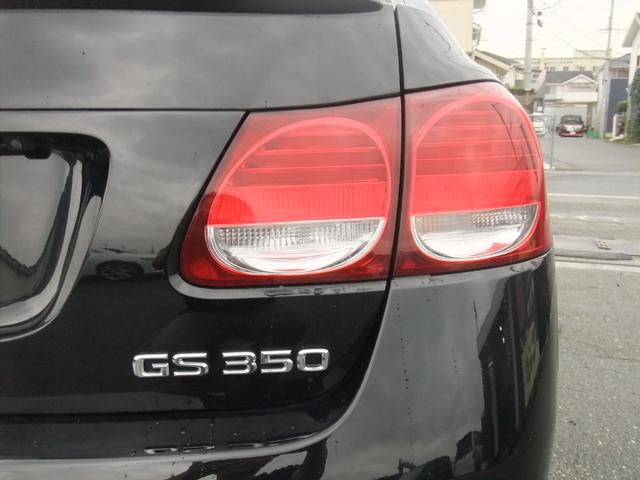 GS GS350 修復歴無 スマートキー 革シート シートヒーター シートエアコン メモリーシート パワーシート クルーズコントロール HDDナビ ETC バックカメラ コンビハンドル コンビシフト アルミホイール(17枚目)