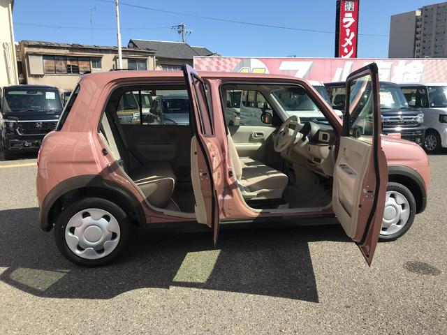アルトラパン ハイブリッドＬ　軽自動車　届出済未使用車　衝突被害軽減ブレーキ　アイドリングストップシステム　ベンチシート　シートヒーター　パワーウィンドウ　パワーステアリング　スマートキー　運転席エアバック　助手席エアバック（13枚目）