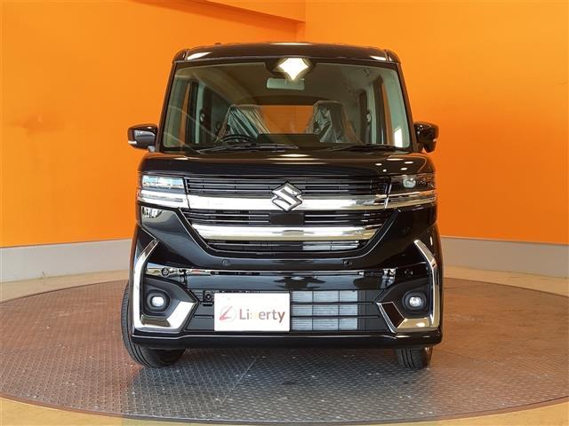 スペーシアカスタム ハイブリッドGS 両側スライド・片側電動 クリアランスソナー オートクルーズコントロール レーンアシスト 衝突被害軽減システム オートライト LEDヘッドランプ スマートキー アイドリングストップ 電動格納ミラー(14枚目)