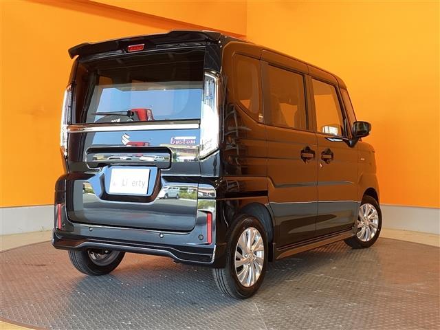 スペーシアカスタム ハイブリッドGS 両側スライド・片側電動 クリアランスソナー オートクルーズコントロール レーンアシスト 衝突被害軽減システム オートライト LEDヘッドランプ スマートキー アイドリングストップ 電動格納ミラー(17枚目)