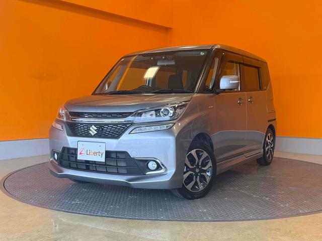 ソリオバンディット ハイブリッドＭＶ　全方位カメラパッケージ　ナビ　ＴＶ　オートクルーズコントロール　レーンアシスト　衝突被害軽減システム　両側電動スライドドア　オートライト　ＬＥＤヘッドランプ　スマートキー（15枚目）