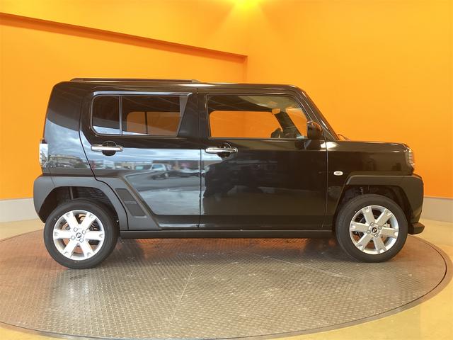 タフト G クロムベンチャー 届出済未使用車 禁煙車 衝突軽減B スカイルーフ 電子パーキング 前席シートヒーター LEDヘッドライト フォグライト スマートキー プッシュスタート アイドリングストップ 革巻きステアリング(18枚目)