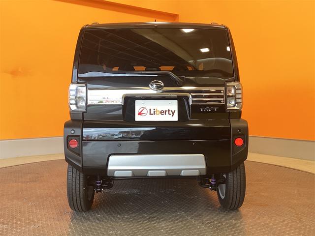 タフト G クロムベンチャー 届出済未使用車 禁煙車 衝突軽減B スカイルーフ 電子パーキング 前席シートヒーター LEDヘッドライト フォグライト スマートキー プッシュスタート アイドリングストップ 革巻きステアリング(20枚目)