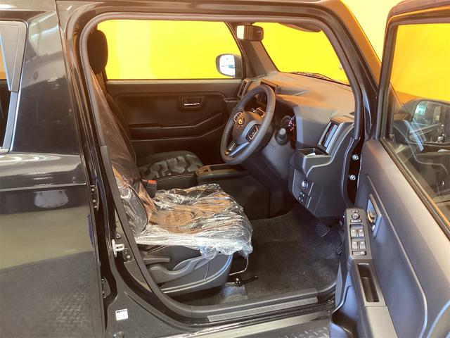 タフト G クロムベンチャー 届出済未使用車 禁煙車 衝突軽減B スカイルーフ 電子パーキング 前席シートヒーター LEDヘッドライト フォグライト スマートキー プッシュスタート アイドリングストップ 革巻きステアリング(35枚目)