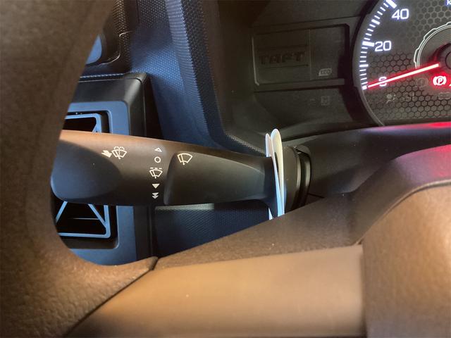 タフト X 届出済未使用車 禁煙車 衝突軽減B スカイルーフ LEDヘッドライト スマートキー プッシュスタート アイドリングストップ 電子パーキング ステアリングスイッチ 電動格納ミラー バックカメラ(11枚目)