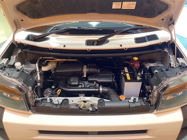 タフト X 届出済未使用車 禁煙車 衝突軽減B スカイルーフ LEDヘッドライト スマートキー プッシュスタート アイドリングストップ 電子パーキング ステアリングスイッチ 電動格納ミラー バックカメラ(23枚目)