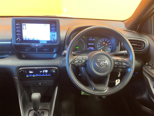 ヤリス ハイブリッドX トヨタセーフティセンス 純正ディスプレイ Bluetooth対応 Bカメラ ETC ヘッドライトレベライザー アダプティブクルーズコントロール ステアリングスイッチ 電動格納ミラー オートエアコン(5枚目)
