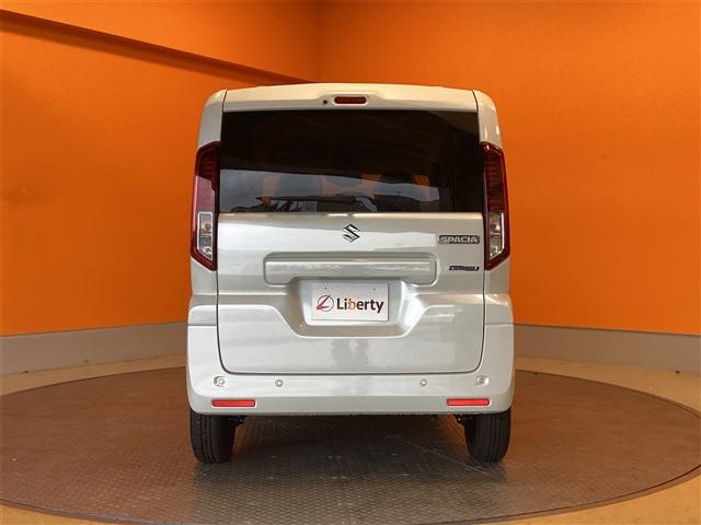 スペーシア ハイブリッドＧ　届出済未使用車　禁煙車　スズキセーフティサポート　ＬＥＤライト　スマートキー　プッシュスタート　アイドリングストップ　両側スライドドア　ステアリングスイッチ　電動格納ミラー　ヘッドライトレベライザー（19枚目）