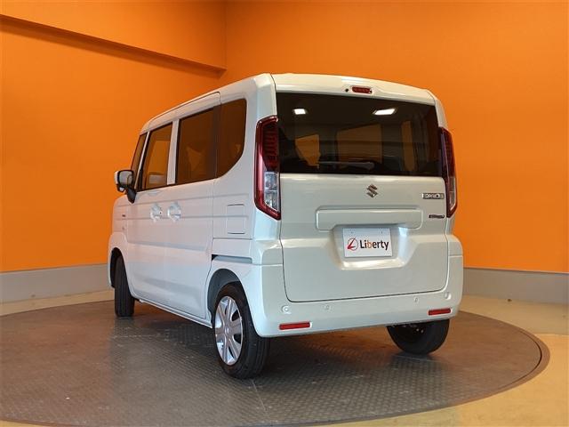 スペーシア ハイブリッドＧ　届出済未使用車　禁煙車　スズキセーフティサポート　ＬＥＤライト　スマートキー　プッシュスタート　アイドリングストップ　両側スライドドア　ステアリングスイッチ　電動格納ミラー　ヘッドライトレベライザー（20枚目）