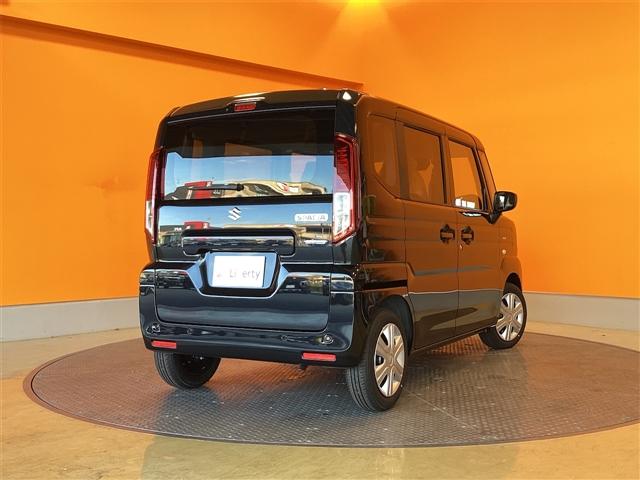スペーシア ハイブリッドＧ　届出済未使用車　禁煙車　スズキセーフティサポート　ＬＥＤライト　スマートキー　プッシュスタート　アイドリングストップ　両側スライドドア　ステアリングスイッチ　電動格納ミラー　ヘッドライトレベライザー（15枚目）
