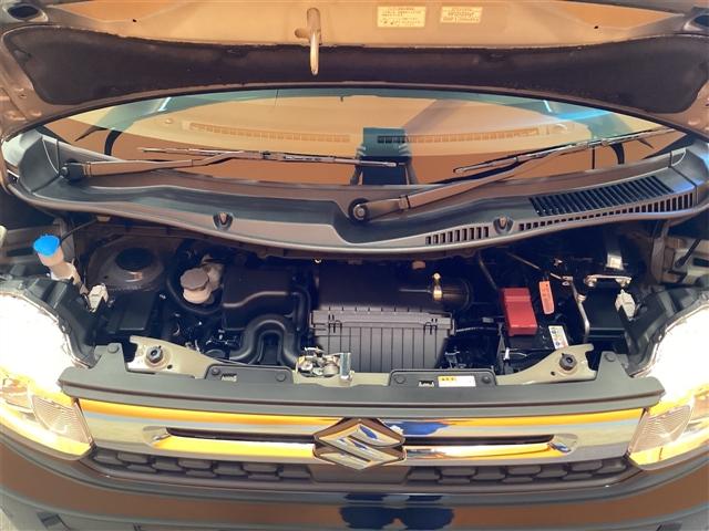 スペーシア ハイブリッドＧ　届出済未使用車　禁煙車　スズキセーフティサポート　ＬＥＤライト　スマートキー　プッシュスタート　アイドリングストップ　両側スライドドア　ステアリングスイッチ　電動格納ミラー　ヘッドライトレベライザー（21枚目）