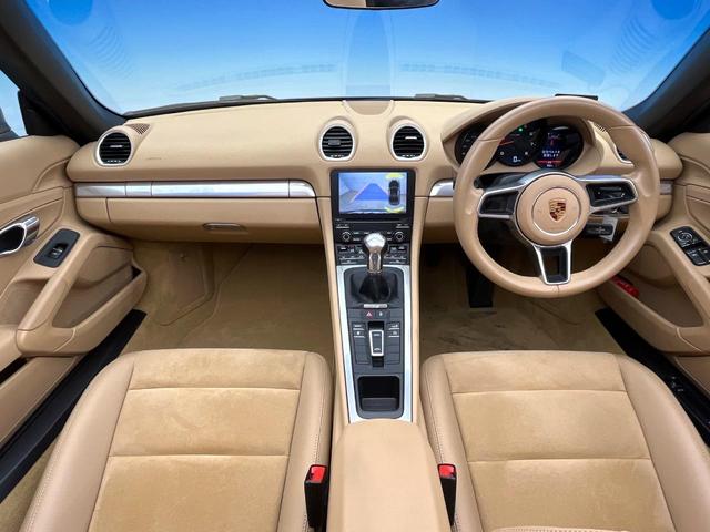 718ボクスター 718ボクスター MT車 リアビューカメラ付パークアシストパッケージ 前席パワーシート 前席シートヒーター デュアルオートエアコン BoxsterSホイール 電動加倒式ドアミラー HIDヘッドランプ オートライト 禁煙(77枚目)