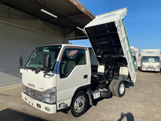 エルフトラック 3t ダンプ 4ナンバー スムーサー AT 3トン オートマ 歩み掛け コボレーン 3方開 2ペダル ターボ車 低床 電動格納ミラー ミラーヒーター ETC 新明和製 積載量3.000kg カスタム(9枚目)