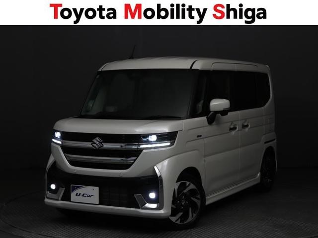 スペーシアカスタム ハイブリッドXS フルセグ メモリーナビ ミュージックプレイヤー接続可 バックカメラ 衝突被害軽減システム ETC 両側電動スライド LEDヘッドランプ ワンオーナー アイドリングストップ(6枚目)