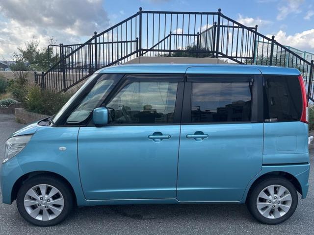 パレット Ｘ　禁煙車　左側電動ドア　ナビＴＶ　ＥＴＣ　オートエアコン　キーレス　Ｐスタート　電格ミラー　ベンチシート　４ＡＴ車　車検Ｒ８年１１月（5枚目）