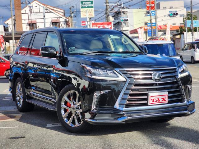 ＬＸ ＬＸ５７０　ＳＤナビ・フルセグ・マークレビンソン・リアシートエンターテインメントシステム・モデリスタエアロ・置型充電・２１インチＡＷ・ムーンルーフ・ＥＴＣ・クールボックス・カラーＨＵＤ・ＢＳＭ・シートヒーター（9枚目）