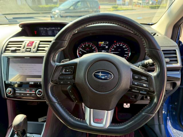 レヴォーグ 1.6STIスポーツアイサイト 社外8インチナビ フルセグTV バックカメラ デジタルインナーミラー ETC クルーズコントロール シートヒーター ブラインドスポットモニター ドライブレコーダー(4枚目)