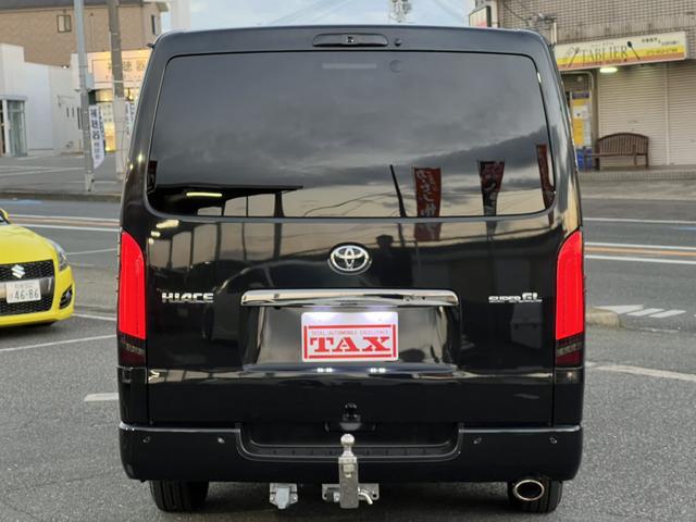 ハイエースバン スーパーGL ダークプライムII アルパインBIGX・360度カメラ・両側パワースライドドア・バッドマンフェイス・ヴァレンティテールランプ・フルセグ・デジタルインナーミラーヒッチメンバー・HDMI・ETC・ステアリングリモコン(37枚目)
