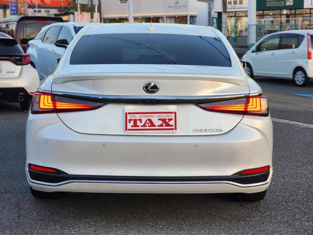 ＥＳ ＥＳ３００ｈ　バージョンＬ　純正ナビ・フルセグ・デジタルインナーミラー・ＥＴＣ・シートヒーター・ベンチレーション・ステアリングヒーター・パワーバックドア・ＢＳＭ・パノラミックビューモニター・リアスポイラー（6枚目）