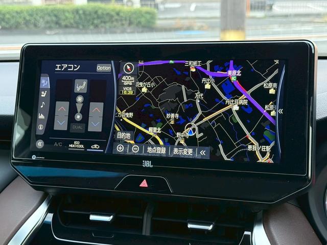 ハリアーハイブリッド Ｚ　レザーパッケージ　モデリスタエアロ　全方位モニター　デジタルインナーミラー　ＪＢＬサウンド　シートヒーター　シートベンチレーション　クルーズコントロール　ＥＴＣ２．０　パワーシート　純正ナビ　フルセグＴＶ　バックカメラ（7枚目）