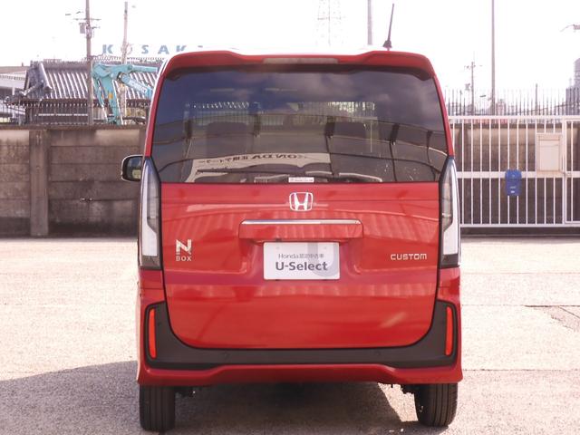 Ｎ－ＢＯＸカスタム ターボコーディネートスタイル　弊社元デモカー　９インチナビ（純正用品ＬＸＵ－２４２ＮＢｉ）　バックカメラ　ドラレコ　ＥＴＣ　両側電動スライドドア　シートヒーター　障害物センサー　Ｂｌｕｅｔｏｏｔｈ　ＬＥＤオートライト　パドルシフト（13枚目）