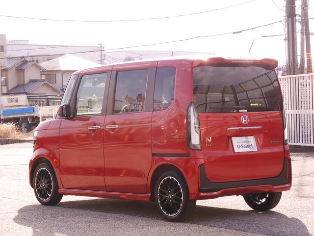 Ｎ－ＢＯＸカスタム ターボコーディネートスタイル　弊社元デモカー　９インチナビ（純正用品ＬＸＵ－２４２ＮＢｉ）　バックカメラ　ドラレコ　ＥＴＣ　両側電動スライドドア　シートヒーター　障害物センサー　Ｂｌｕｅｔｏｏｔｈ　ＬＥＤオートライト　パドルシフト（27枚目）