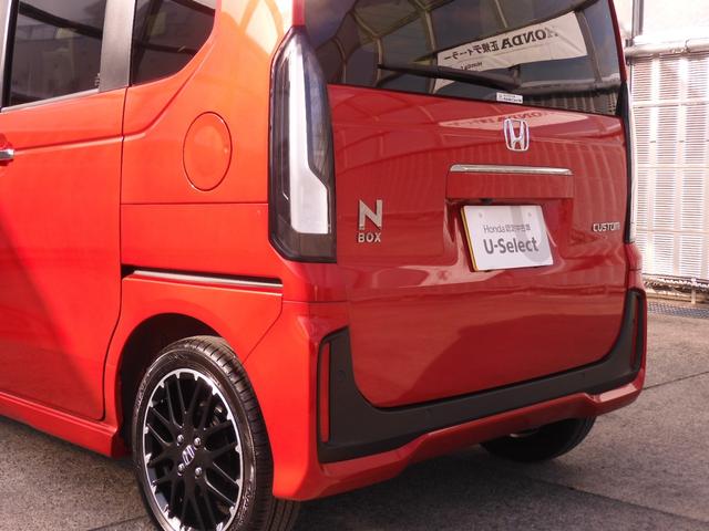 Ｎ－ＢＯＸカスタム ターボコーディネートスタイル　弊社元デモカー　９インチナビ（純正用品ＬＸＵ－２４２ＮＢｉ）　バックカメラ　ドラレコ　ＥＴＣ　両側電動スライドドア　シートヒーター　障害物センサー　Ｂｌｕｅｔｏｏｔｈ　ＬＥＤオートライト　パドルシフト（30枚目）