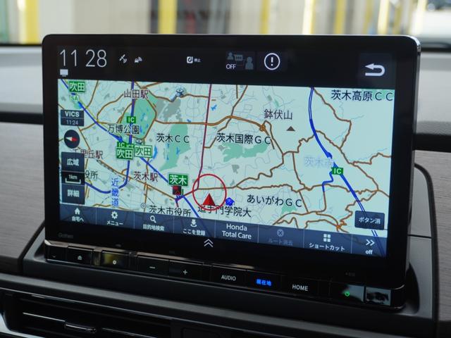 オデッセイハイブリッド e:HEVアブソルート・EX 弊社元デモカー 11インチナビ(純正用品LXM247VFLi) 全周囲カメラ ドラレコ ETC 両側電動スライドドア シートヒーター Bluetooth LEDヘッドライト パドルシフト オットマン(3枚目)