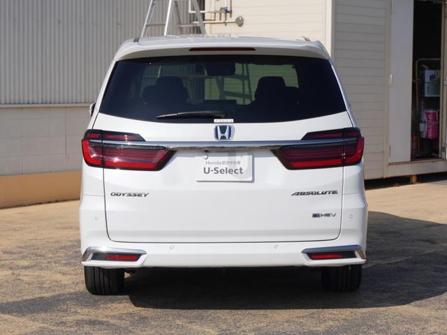 オデッセイハイブリッド e:HEVアブソルート・EX 弊社元デモカー 11インチナビ(純正用品LXM247VFLi) 全周囲カメラ ドラレコ ETC 両側電動スライドドア シートヒーター Bluetooth LEDヘッドライト パドルシフト オットマン(14枚目)