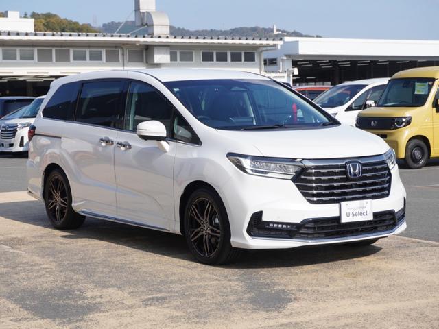 オデッセイハイブリッド e:HEVアブソルート・EX 弊社元デモカー 11インチナビ(純正用品LXM247VFLi) 全周囲カメラ ドラレコ ETC 両側電動スライドドア シートヒーター Bluetooth LEDヘッドライト パドルシフト オットマン(25枚目)