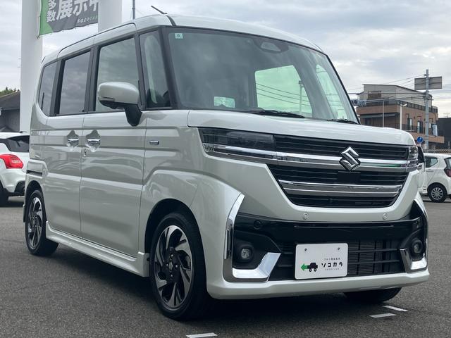 スペーシアカスタム ハイブリッドＸＳターボ　純正フルセグ９型ナビ／全方位モニター／ＡＡＣ／アップルカープレイ／アンドロイドオート／シートヒーター／ハンドルヒーター／ＥＴＣ／電子サイド／ヘッドアップディスプレイ／コーナーセンサー（42枚目）