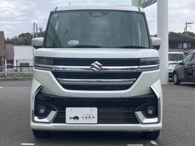 スペーシアカスタム ハイブリッドＸＳターボ　純正フルセグ９型ナビ／全方位モニター／ＡＡＣ／アップルカープレイ／アンドロイドオート／シートヒーター／ハンドルヒーター／ＥＴＣ／電子サイド／ヘッドアップディスプレイ／コーナーセンサー（43枚目）