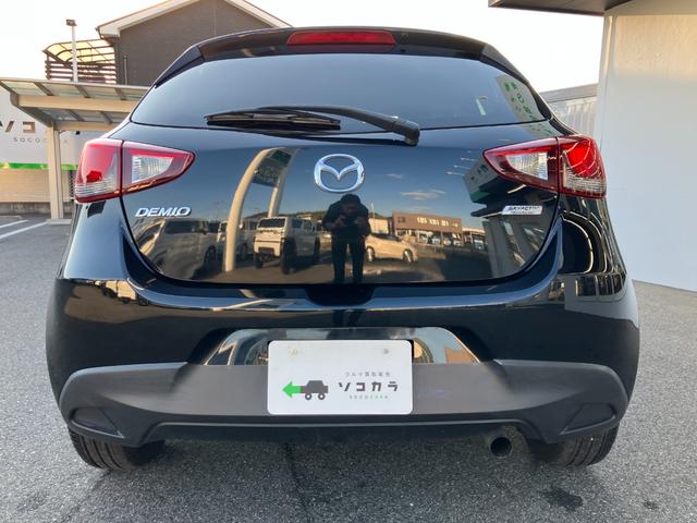 デミオ 13S 純正フルセグナビ/LEDヘッドライト/スマートキー(22枚目)